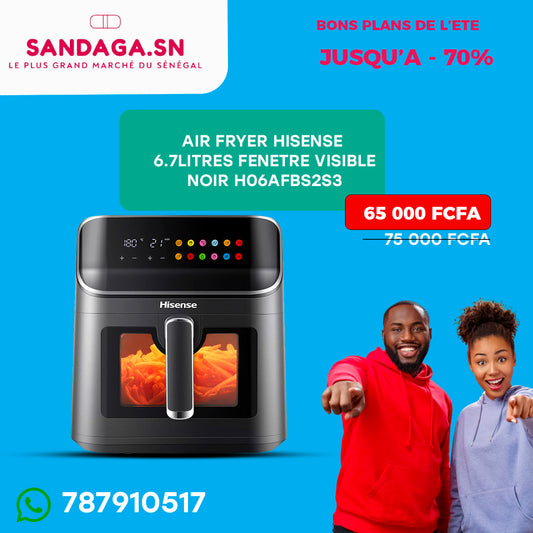 AIR FRYER HISENSE 6.7LITRES